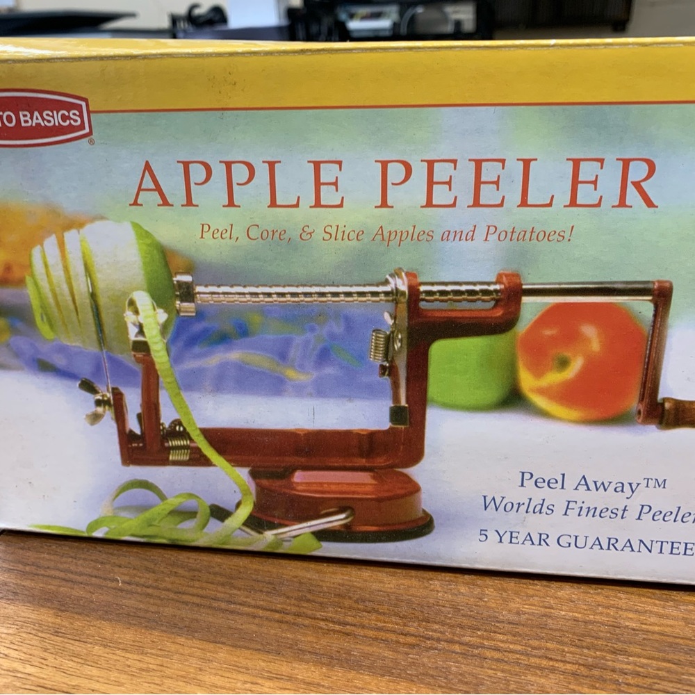 Apple peeler
